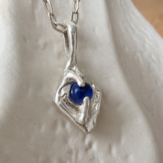 Crystal Ball Opal Necklace