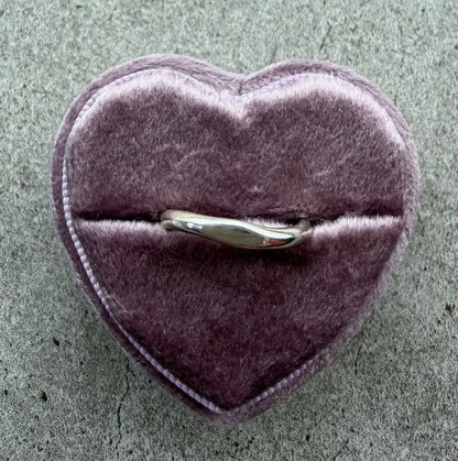 Silver Stacker Ring Size H 1/2