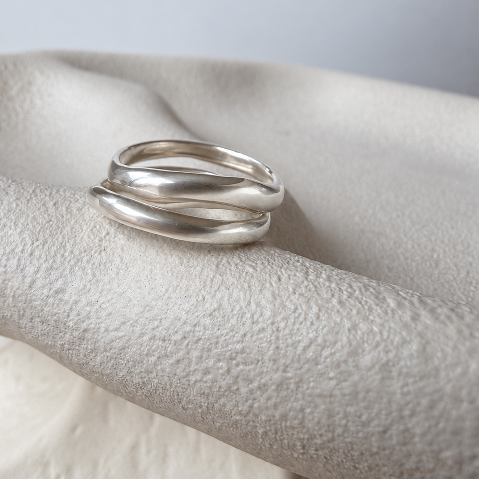 Stacker Ring Set Size M 1/2