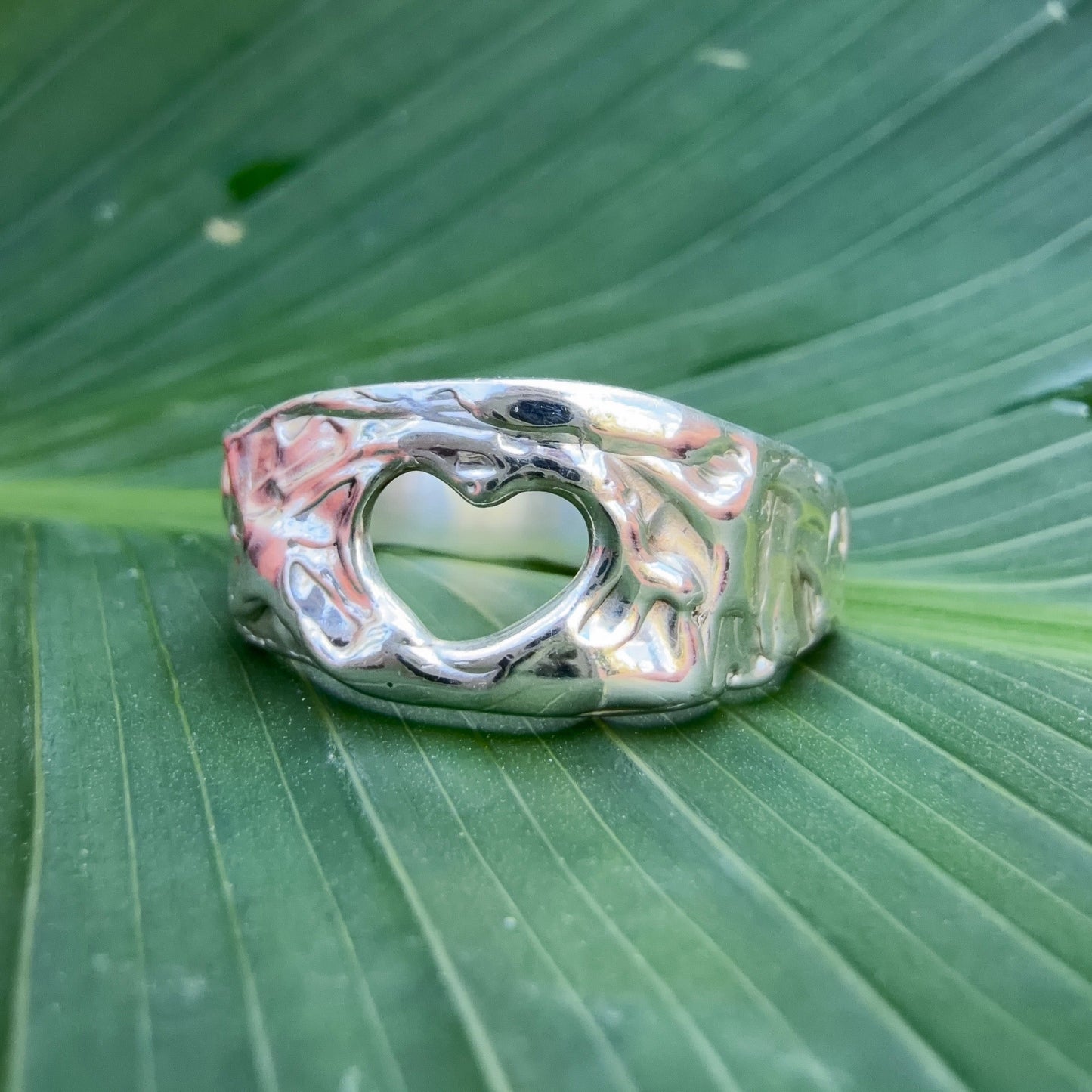 Kardia Organic Heart Ring Size P