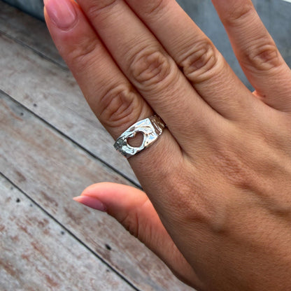 Kardia Organic Heart Ring Size P