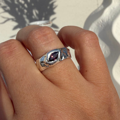 Purple Rain Ring Size M