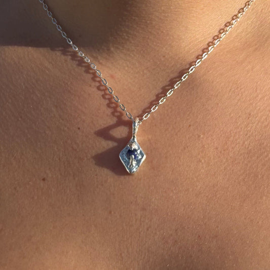 Crystal Ball Opal Necklace