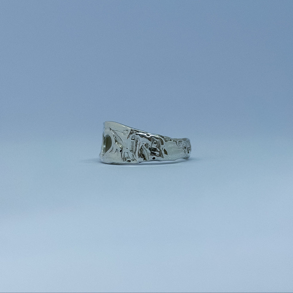 Kardia Organic Heart Ring Size P