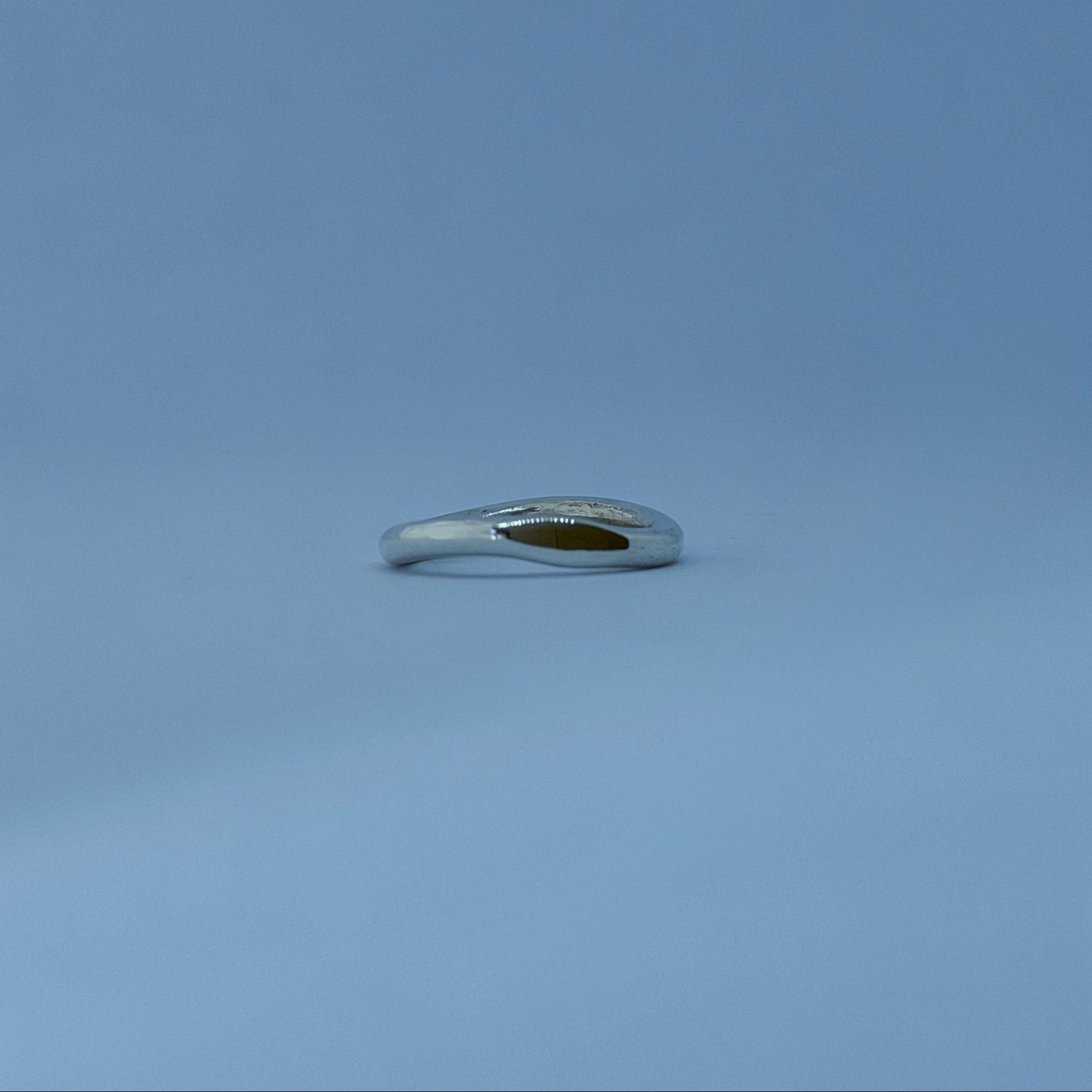Silver Stacker Ring Size H 1/2