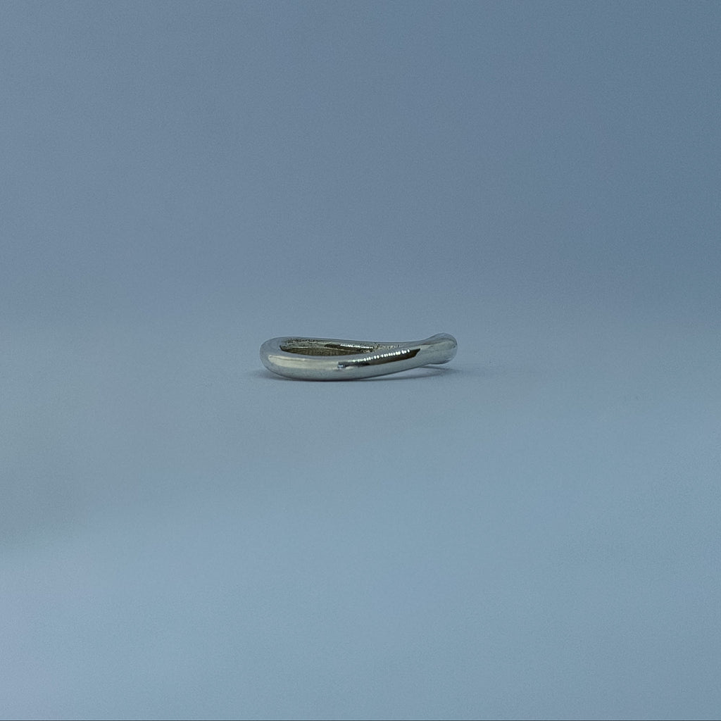 Silver Stacker Ring Size H 1/2