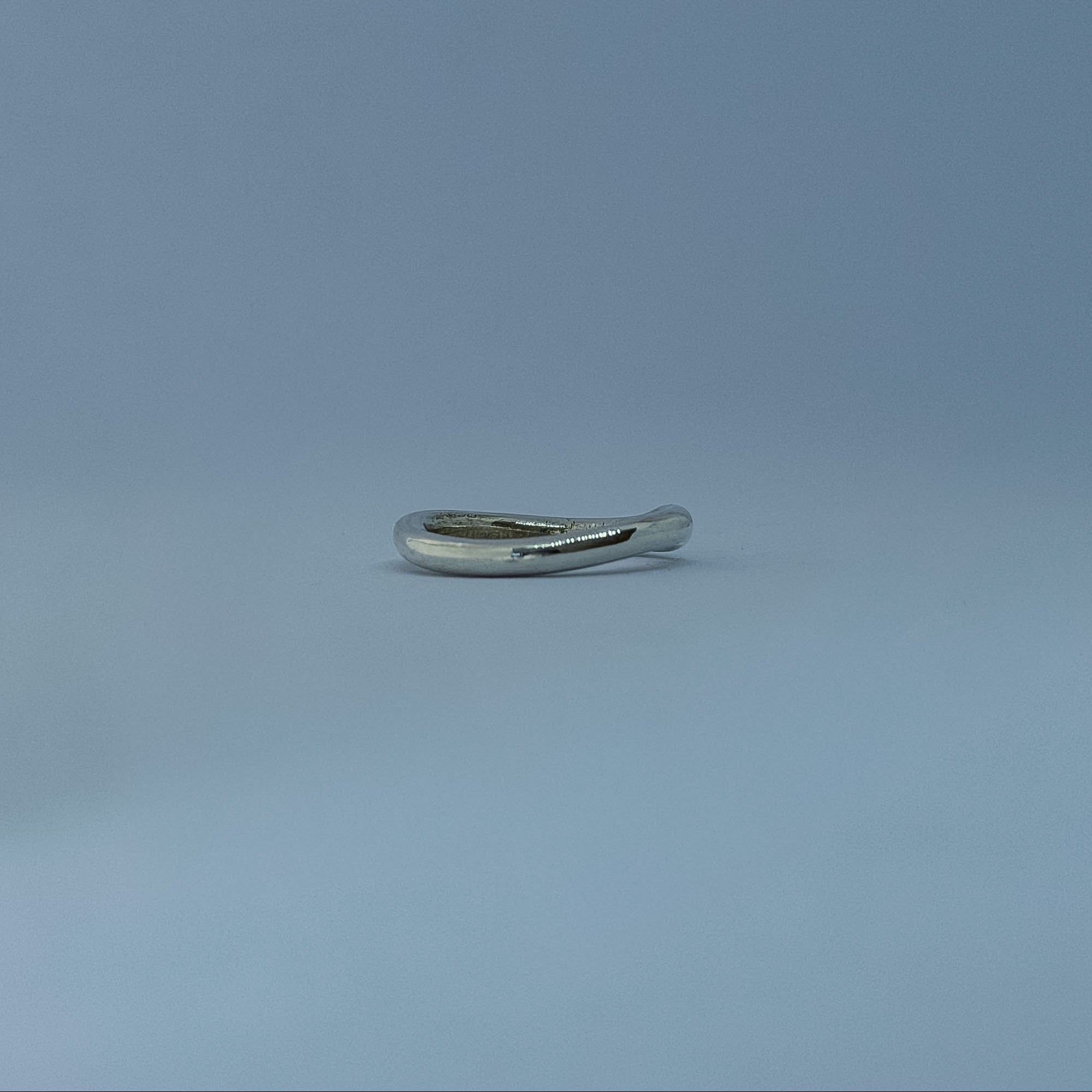Silver Stacker Ring Size H 1/2
