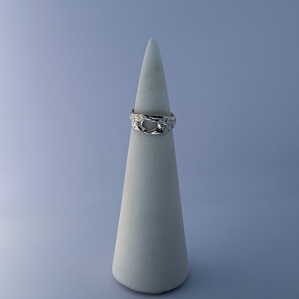 Kardia Organic Heart Ring Size P