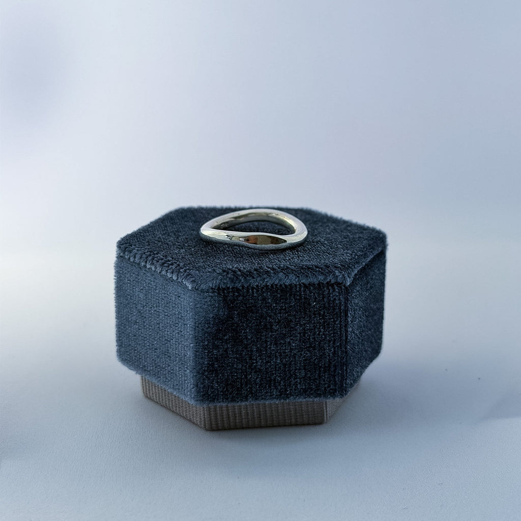 Silver Stacker Ring Size H 1/2